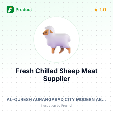 Fresh Chilled Sheep Meat – summary card, no photo uploaded yet