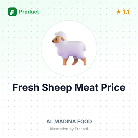 Fresh Chilled Sheep Meat – summary card, no photo uploaded yet