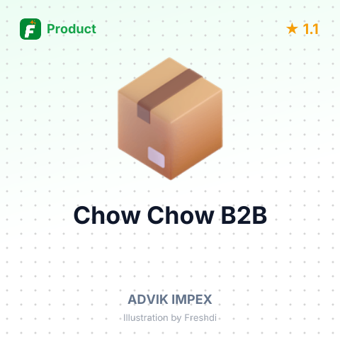 Fresh Chow Chow – summary card, no photo uploaded yet
