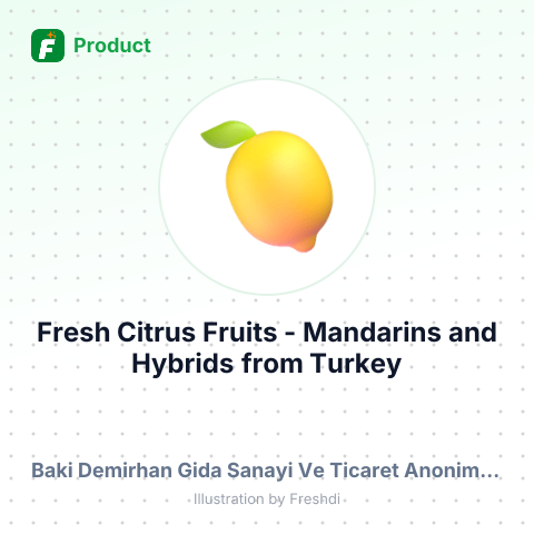Fresh Citrus Fruits - Mandarins and Hybrids – summary card, no photo uploaded yet
