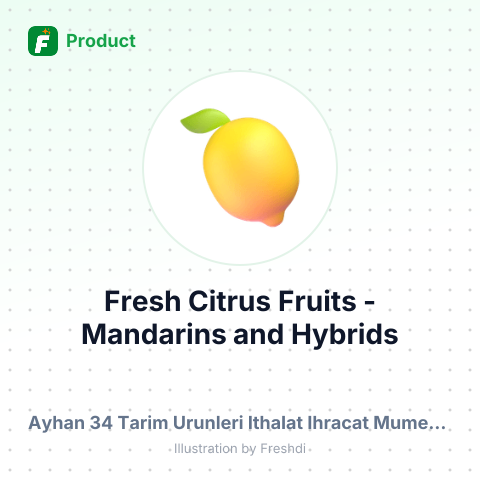 Fresh Citrus Fruits - Mandarins and Hybrids – summary card, no photo uploaded yet
