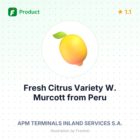 Fresh Citrus Variety W. Murcott – summary card, no photo uploaded yet