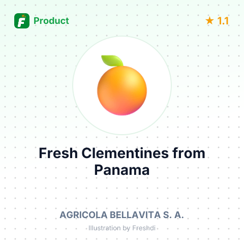 Fresh Clementines – summary card, no photo uploaded yet