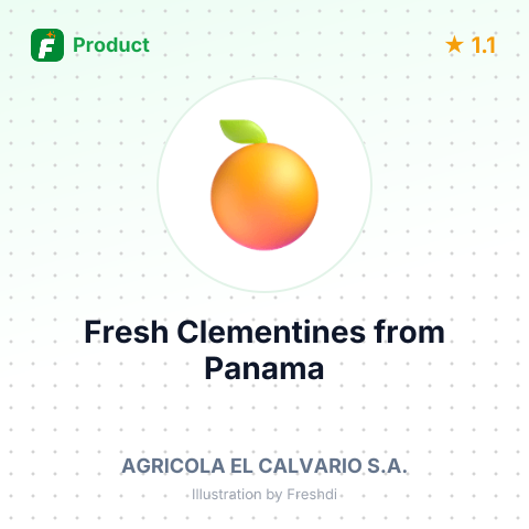 Fresh Clementines – summary card, no photo uploaded yet