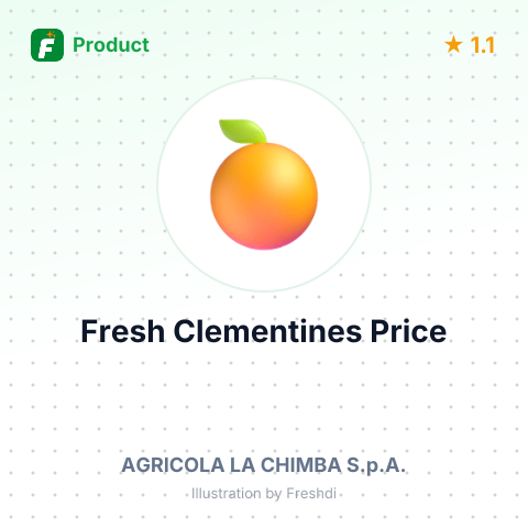 Fresh Clementines – summary card, no photo uploaded yet