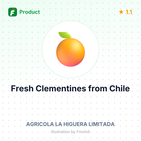 Fresh Clementines – summary card, no photo uploaded yet