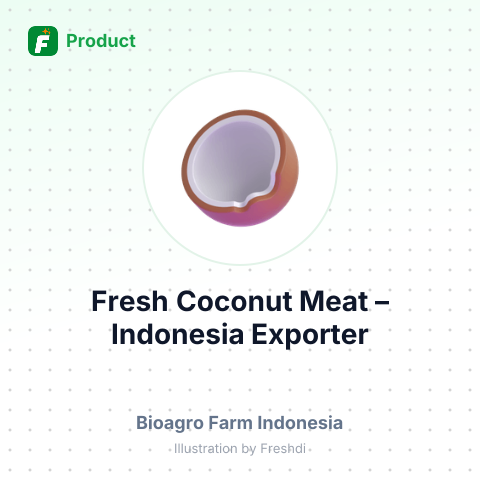 Fresh Coconut Meat – summary card, no photo uploaded yet