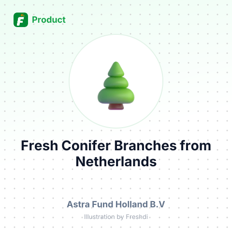 Fresh Conifer Branches – summary card, no photo uploaded yet