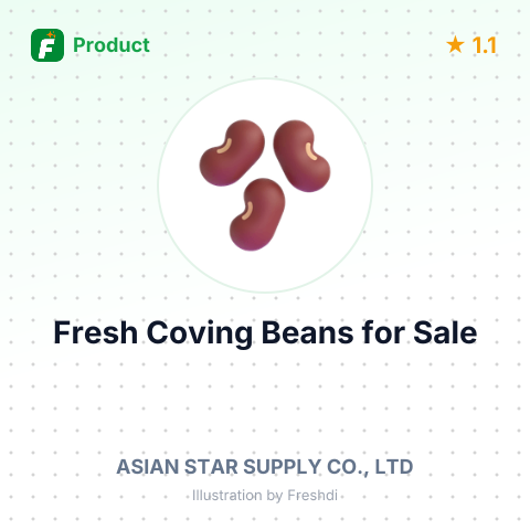Fresh Coving Beans – summary card, no photo uploaded yet