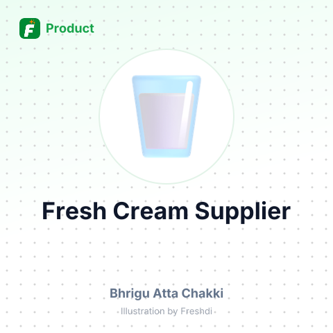 Fresh Cream – summary card, no photo uploaded yet