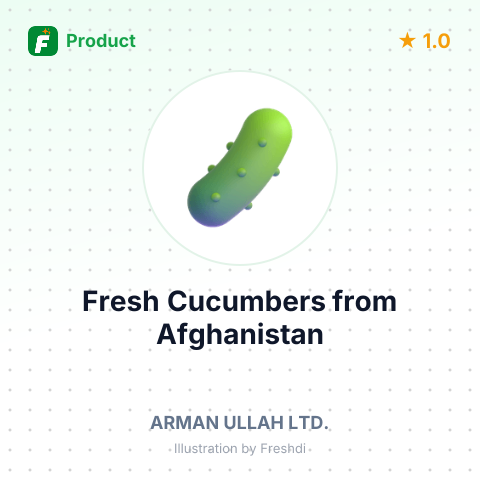 Fresh Cucumbers – summary card, no photo uploaded yet
