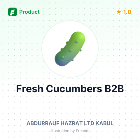 Fresh Cucumbers – summary card, no photo uploaded yet