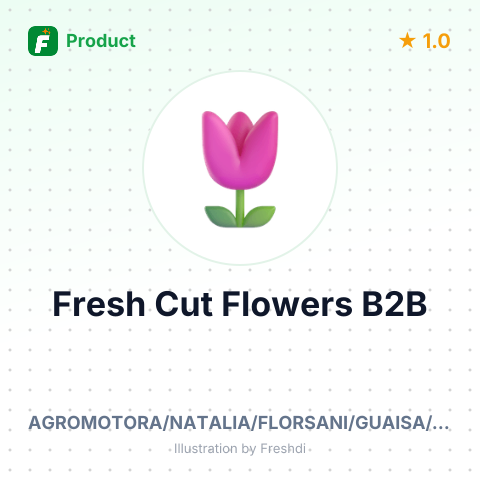 Fresh Cut Alstroemeria Flowers – summary card, no photo uploaded yet