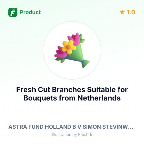 Fresh Cut Branches Suitable for Bouquets – summary card, no photo uploaded yet