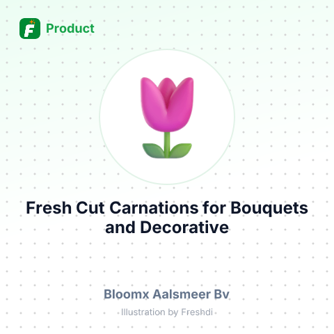 Fresh Cut Carnations for Bouquets and Decorative Purposes – summary card, no photo uploaded yet