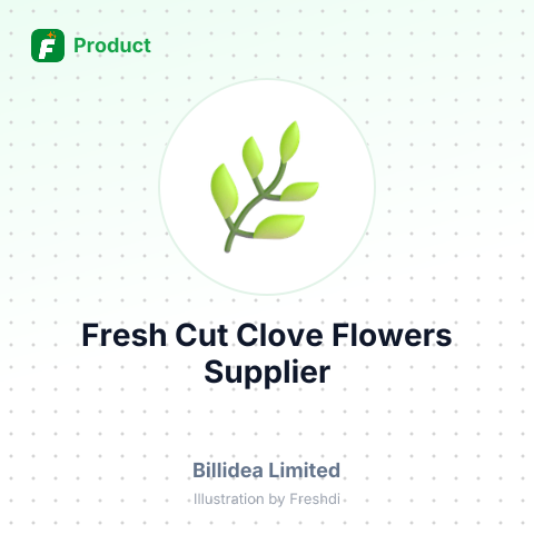 Fresh Cut Clove Flowers – summary card, no photo uploaded yet