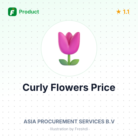 Fresh Cut Curly Flowers - Bride White – summary card, no photo uploaded yet