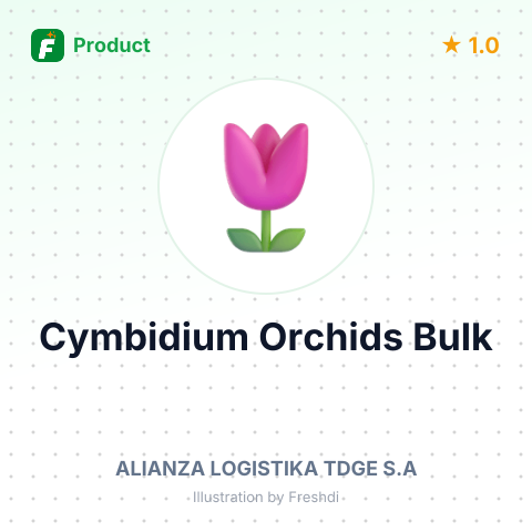 Fresh Cut Cymbidium Orchids – summary card, no photo uploaded yet
