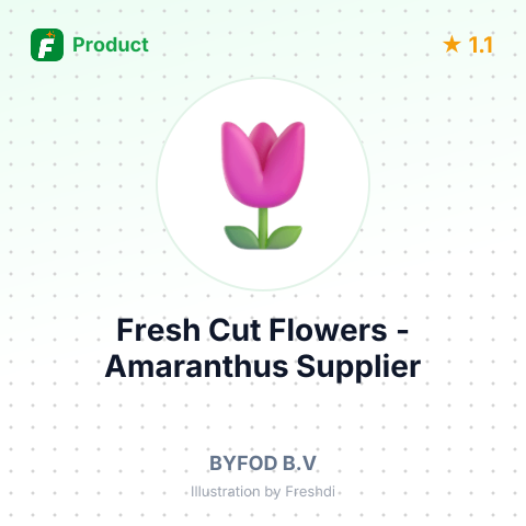 Fresh Cut Flowers - Amaranthus – summary card, no photo uploaded yet