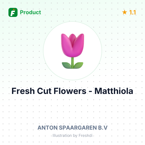 Fresh Cut Flowers - Matthiola – summary card, no photo uploaded yet
