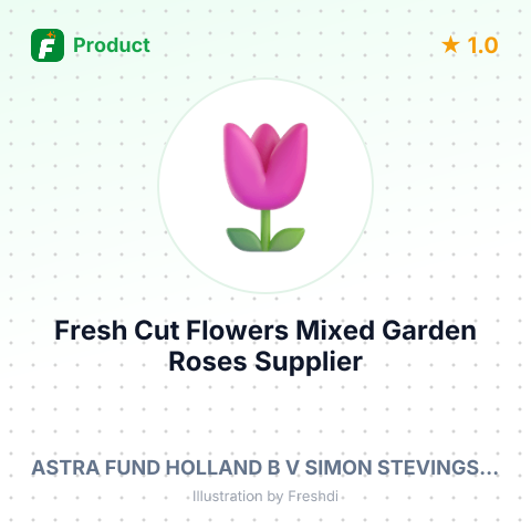 Fresh Cut Flowers, Mixed Garden Roses – summary card, no photo uploaded yet