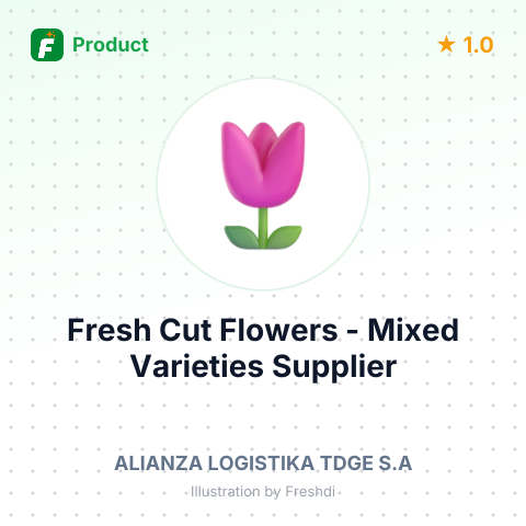 Fresh Cut Flowers - Mixed Varieties – summary card, no photo uploaded yet