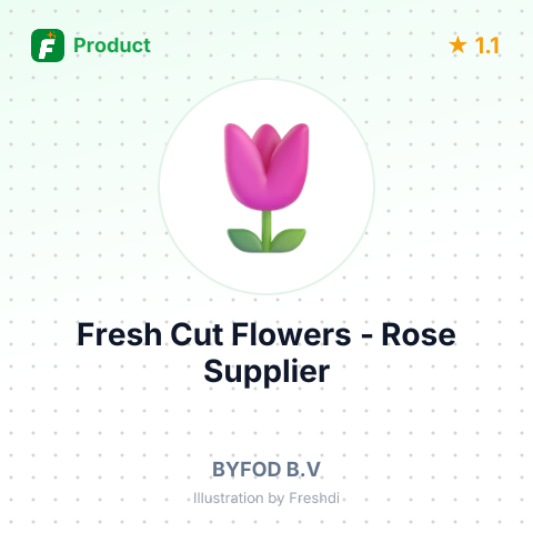 Fresh Cut Flowers - Rose – product summary card, no photo uploaded yet