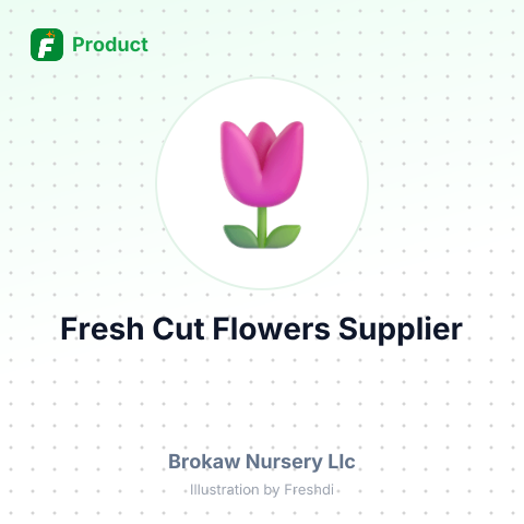 Fresh Cut Flowers – summary card, no photo uploaded yet