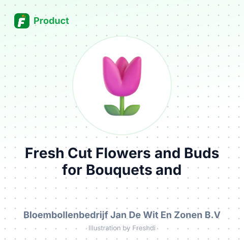 Fresh Cut Flowers and Buds for Bouquets and Decorative Purposes – summary card, no photo uploaded yet