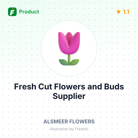 Fresh Cut Flowers and Buds – summary card, no photo uploaded yet