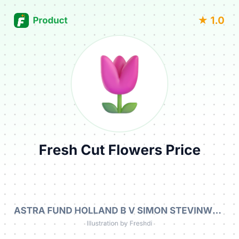 Fresh Cut Flowers for Decorative Purposes – summary card, no photo uploaded yet