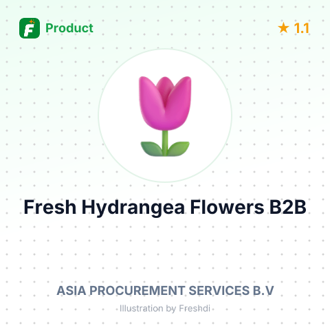 Fresh Cut Hydrangea Flowers – summary card, no photo uploaded yet