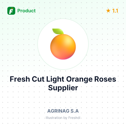 Fresh Cut Light Orange Roses – summary card, no photo uploaded yet