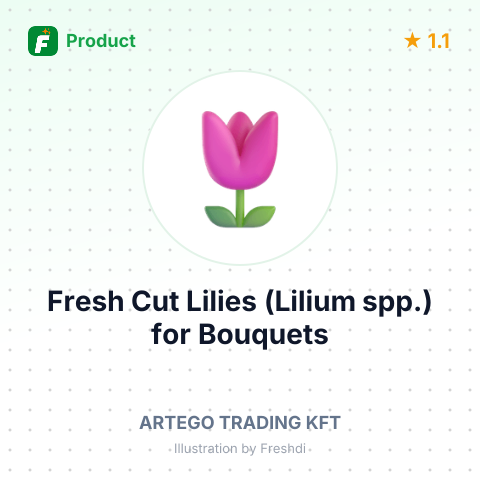 Fresh Cut Lilies (Lilium spp.) for Bouquets – summary card, no photo uploaded yet