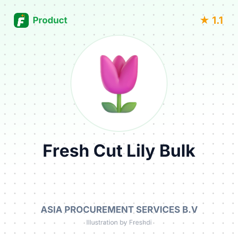Fresh Cut Lily (Zantedeschia) – summary card, no photo uploaded yet