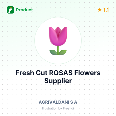 Fresh Cut ROSAS Flowers – summary card, no photo uploaded yet