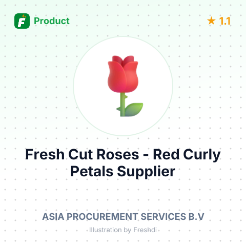 Fresh Cut Roses - Red Curly Petals – summary card, no photo uploaded yet