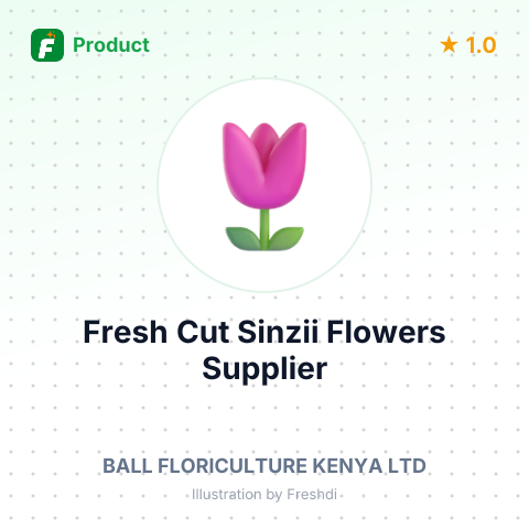 Fresh Cut Sinzii Flowers – summary card, no photo uploaded yet