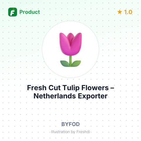 Fresh Cut Tulip Flowers – summary card, no photo uploaded yet
