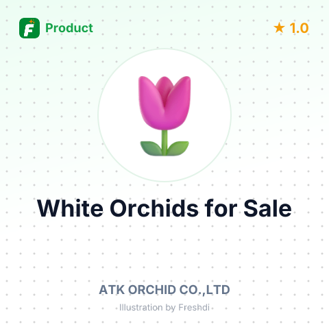Fresh Cut White Orchids – summary card, no photo uploaded yet