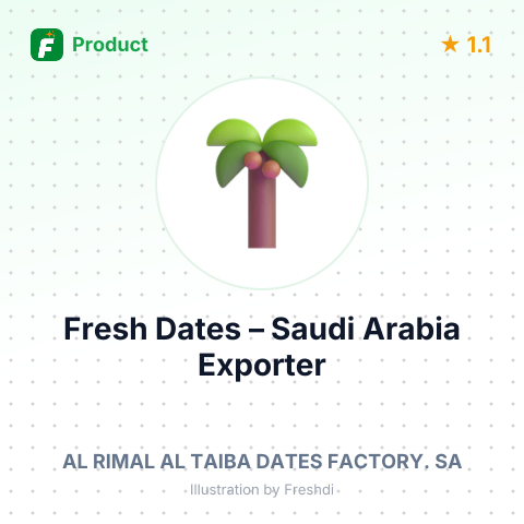Fresh Dates – summary card, no photo uploaded yet