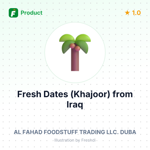 Fresh Dates (Khajoor) – summary card, no photo uploaded yet