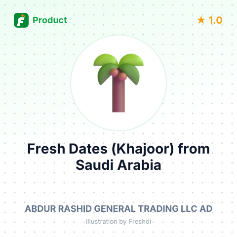 Fresh Dates (Khajoor) – summary card, no photo uploaded yet