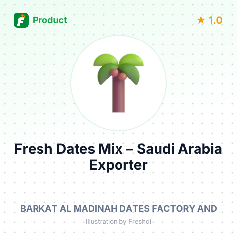 Fresh Dates Mix – summary card, no photo uploaded yet