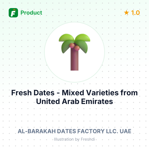 Fresh Dates - Mixed Varieties – summary card, no photo uploaded yet