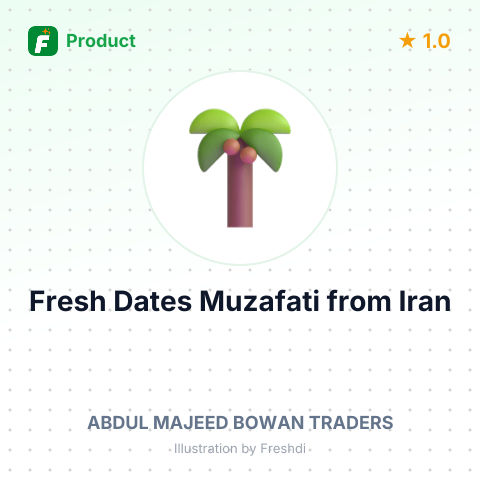 Fresh Dates Muzafati – summary card, no photo uploaded yet