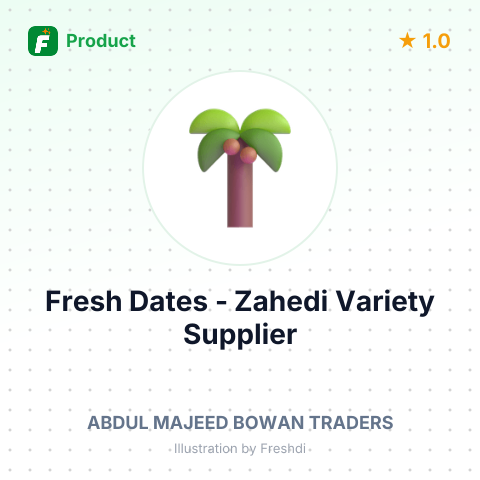 Fresh Dates - Zahedi Variety – summary card, no photo uploaded yet