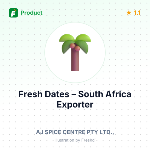 Fresh Dates – summary card, no photo uploaded yet
