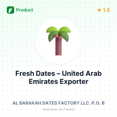 Fresh Dates – summary card, no photo uploaded yet