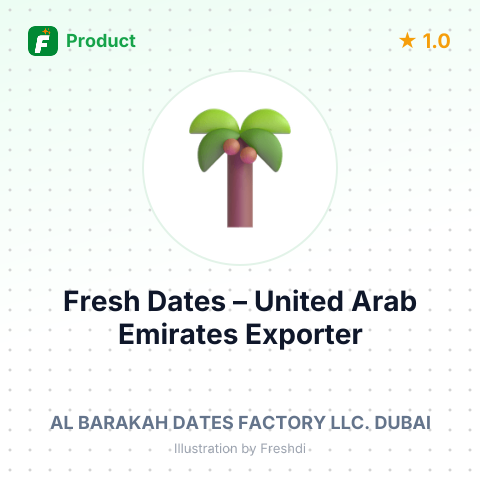 Fresh Dates – summary card, no photo uploaded yet